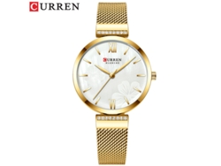 Reloj de mujer moderno de aleación metálica, reloj de cuarzo minimalista MDUG