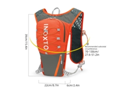 Mochila Hidratação 5l Nylon Leve Para Corrida Caminhada Bicicleta Com Bladder E Compartimentos
