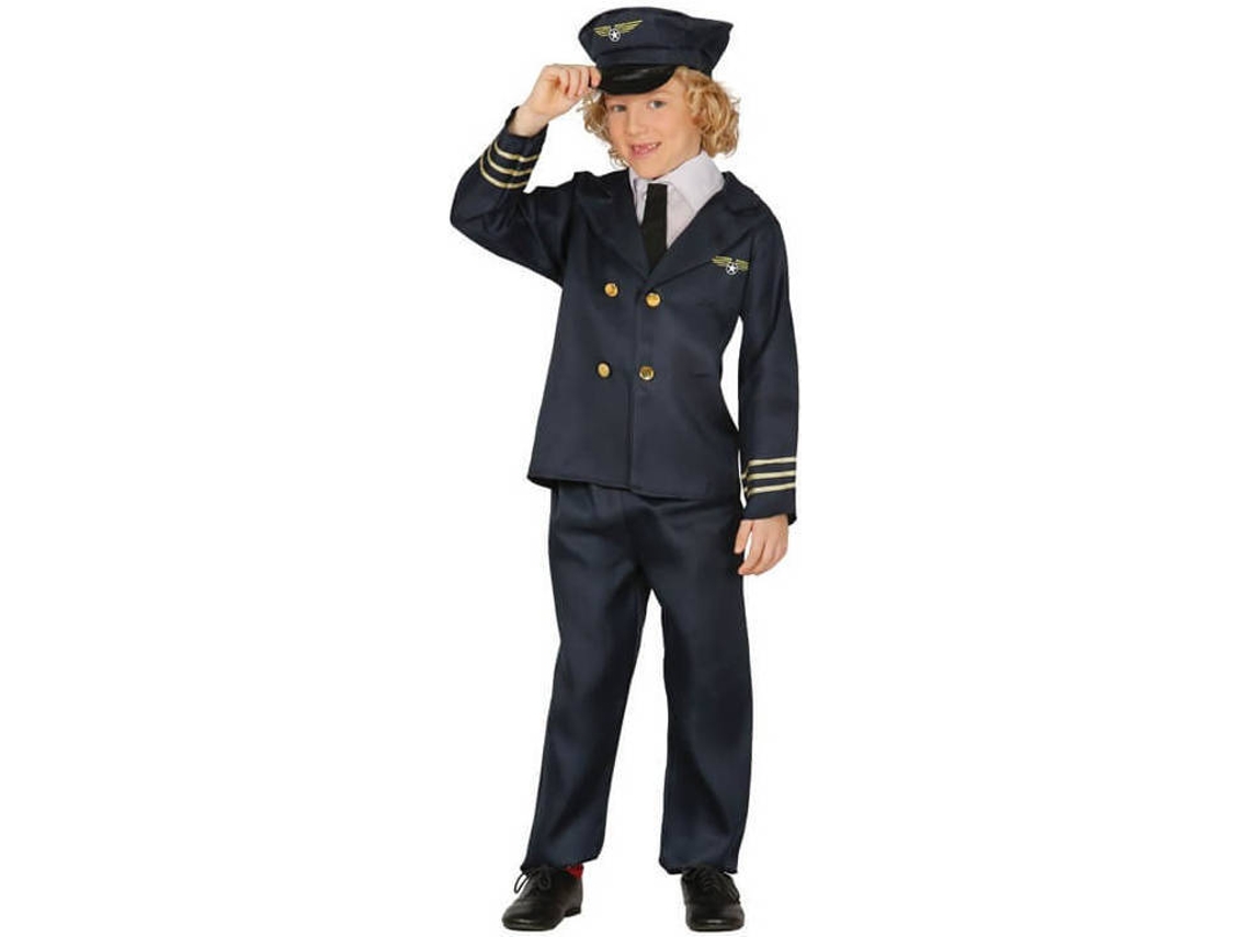 Disfraz de Niño DISFRAZZES Piloto De Avión (Talla: 7 a 9 años)