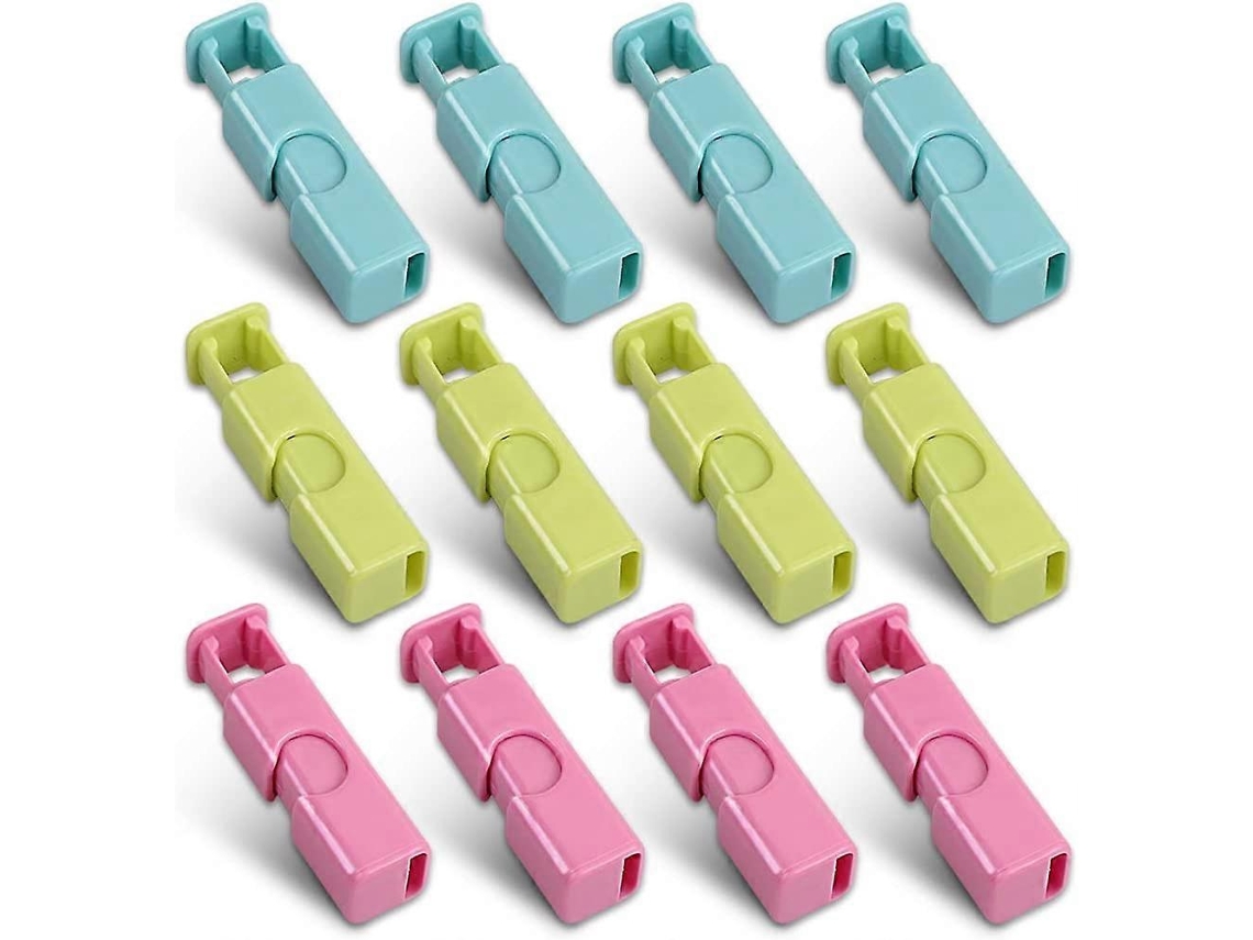 Pinzas Para Bolsas Squeeze Haversack 12pcs Cierre Airtight Para Pan Arroz Frutos Secos Congelados