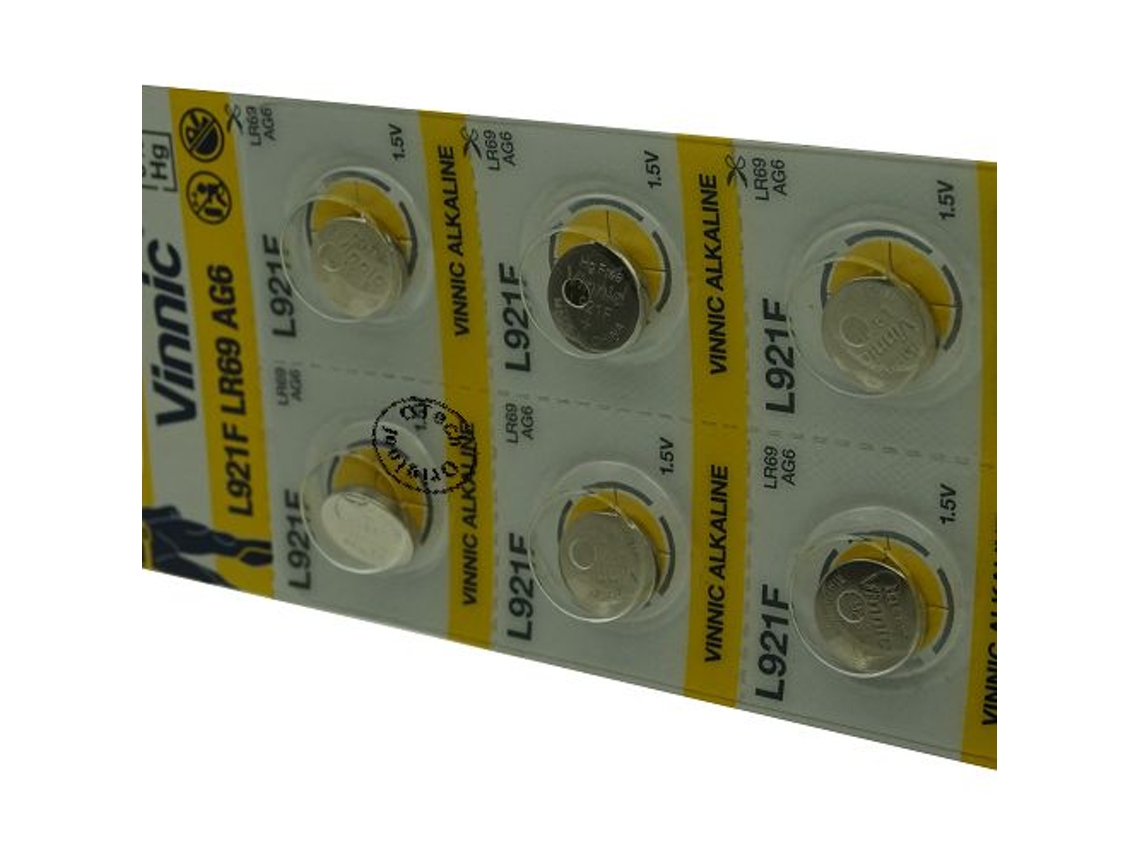 Juego de 10 Pilas OTECH Vinnic para DIVERS AG6