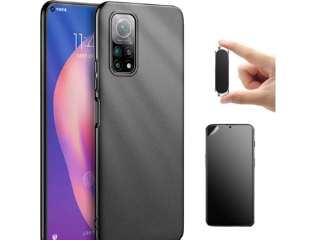 Funda + Protector de Pantalla + Soporte Magnético Vivo X60 Pro Turtleshell Negro