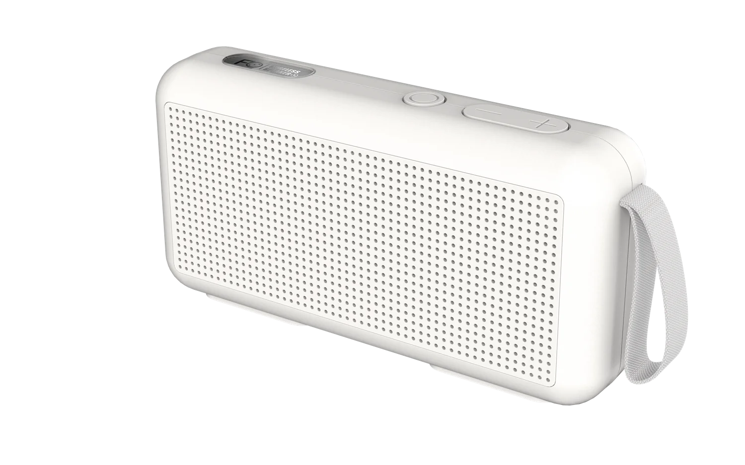 Altavoz Bluetooth Portátil (blanco), Bluetooth 5.0, Alta Calidad, Diseño Exquisito