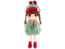 Dan26-muñeca De Peluche Niña Bonita 17.7 Pulgadas Juguetes Suaves Regalo Para Niñas Niños