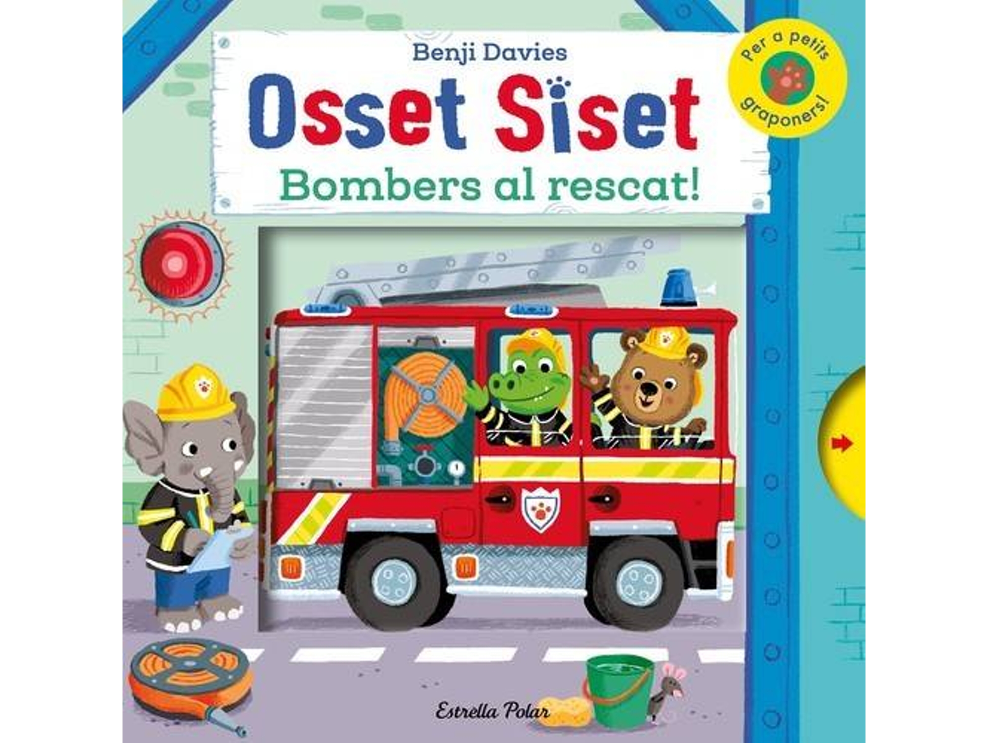 Libro Osset Siset. Bombers Al Rescat de Benji Davies (Catalán)