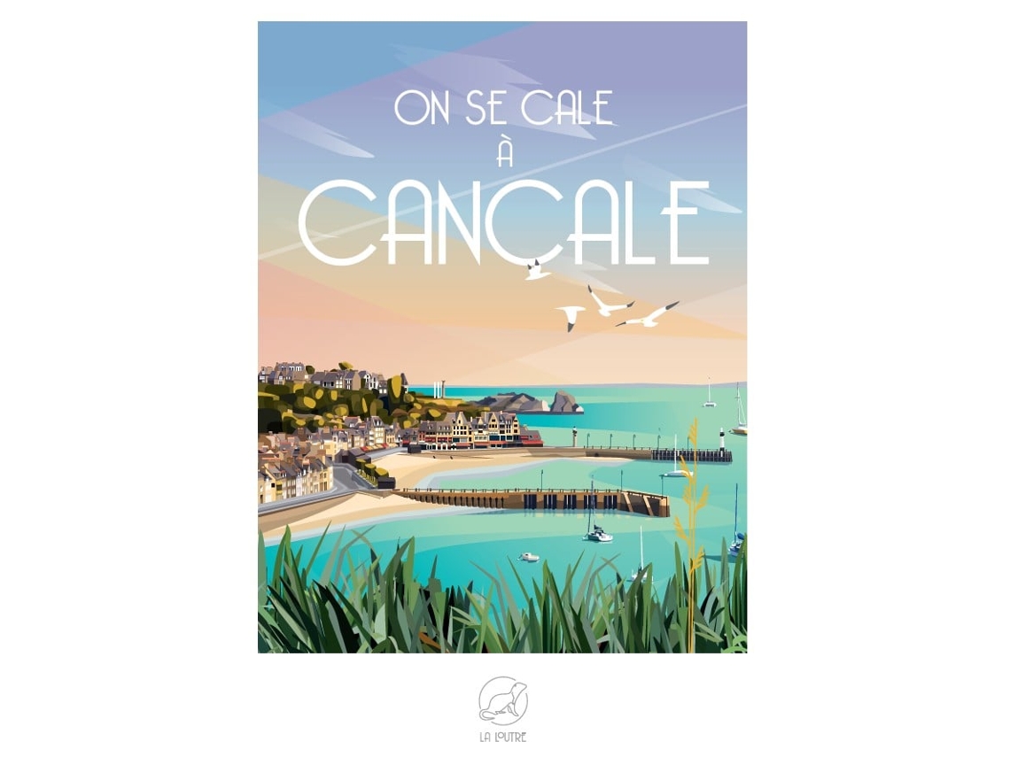 La Loutre Juego de rompecabezas de 1000 piezas en Se Cale À Cancale La Loutre Puzzels
