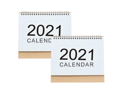 El nuevo calendario de escritorio de 2 piezas ALLINLESS