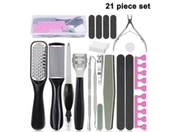 Kit De Pedicura Profesional Con Herramientas De Acero Inoxidable Y Raspador De Pies.