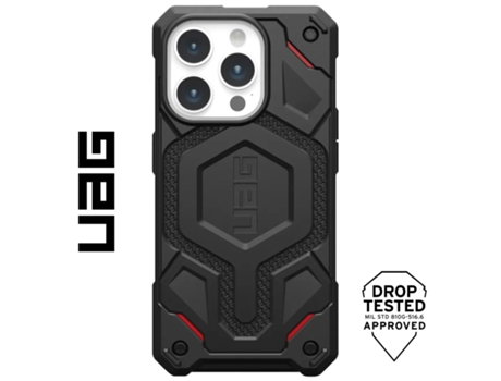Funda para iPhone 7/15 Pro UAG Acrílico Negro