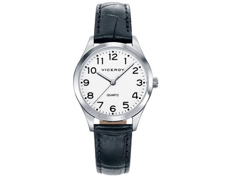 Reloj VICEROY Mujer (Piel - Negro)