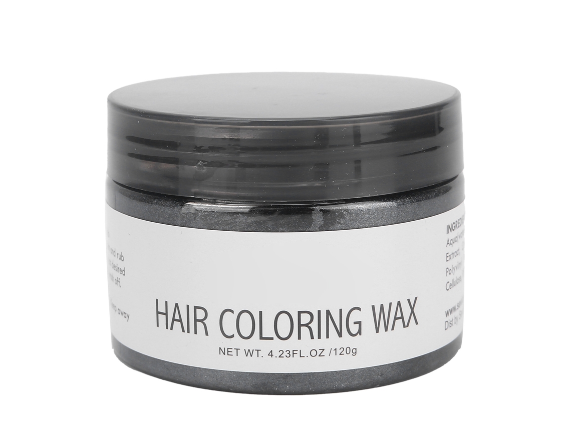 Cera Temporal De Color Para Cabello Sevich Tinte Instantáneo Natural Diy Estilo 120g Negro