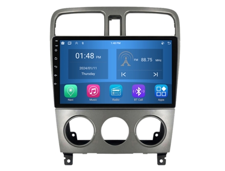 Autoradio 4GB RAM64GB ROM ROVERONE para Subaru Forester SG 2002 - 2008 CarPlay Android Coche Radio Bluetooth Navegación