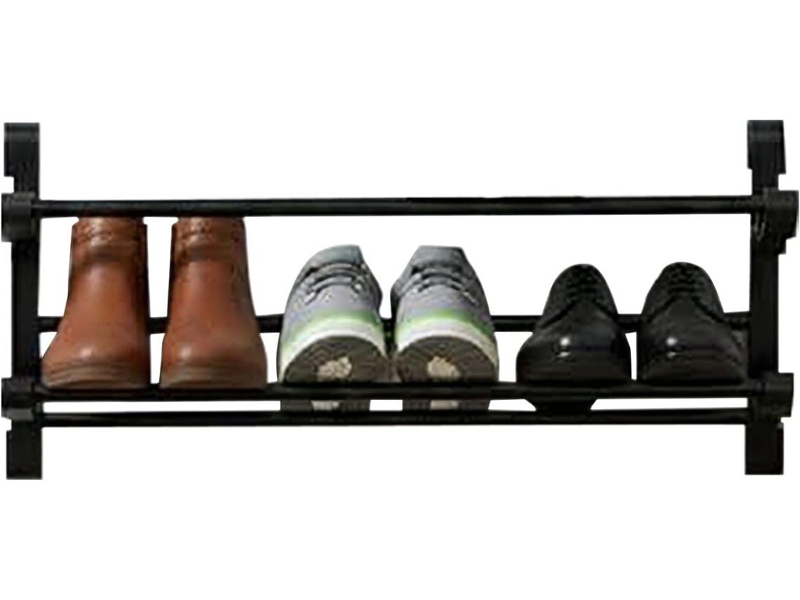 Organizador De Zapatos De Pared, Estante Estrecho De Dos Niveles, Zapatero Plegable De Pared | Para