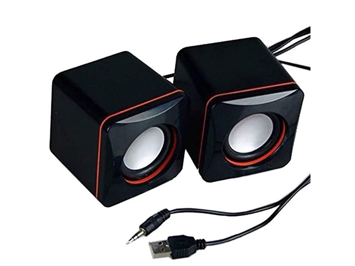 Altavoces para computadora, Altavoces alimentados por PC, Altavoces USB, Altavoces  para monitor MFZFUKR 2034693-1