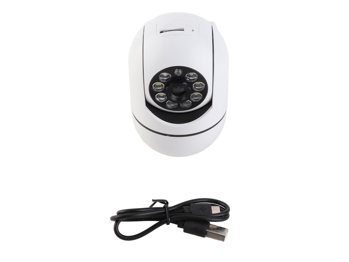 Cámara De Seguridad Inalámbrica Inteligente Wifi Para Interior Y Exterior, Cámara De Seguridad Hogareña