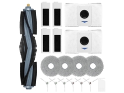 Para la aspiradora Deebot T20 Omni: cepillos laterales, mopa, bolsas para polvo, filtros HEPA y repuestos.