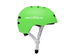Casco MILLER PRO HELMET II - Verde Fluor - T.S/M Alto Rendimiento Ultra Ligero