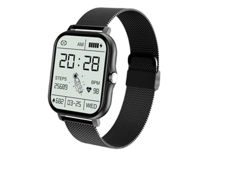 Reloj inteligente con Bluetooth para hombre y mujer, pulsera con esfera completamente táctil de 1,69 pulgadas, rastreador de Fitness IP67, resisten...