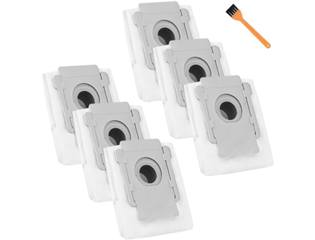 Accesorio Aspiradores IROBOT Paquete de 6 bolsas base limpias I Roomba I7 I7+ I7 Plus 7550 E5 E6 S9+ 9550 I & Series