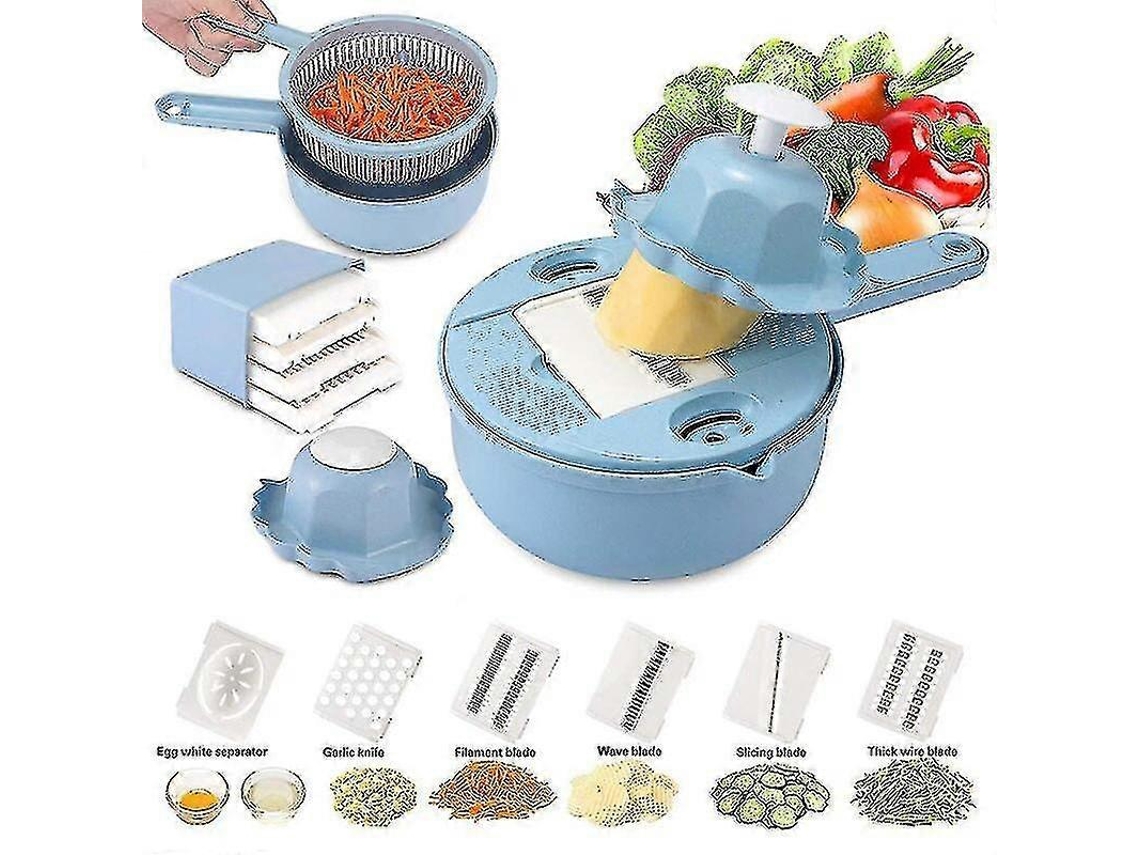 Cortador de verduras multifuncional 7 en 1 - Picador de frutas de cocina