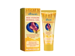 Ungüento calmante con veneno de abeja para un alivio rápido.