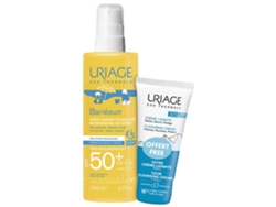 Bariésun Spray Hidratante Infantil Muy Alta Protección Spf50 200 Ml Crema Limpiadora Gratuita 50 Ml URIAGE