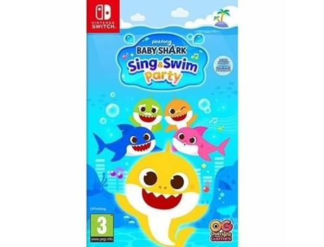 Outright Games Baby Shark: Juego de cambio de fiesta para cantar y nadar