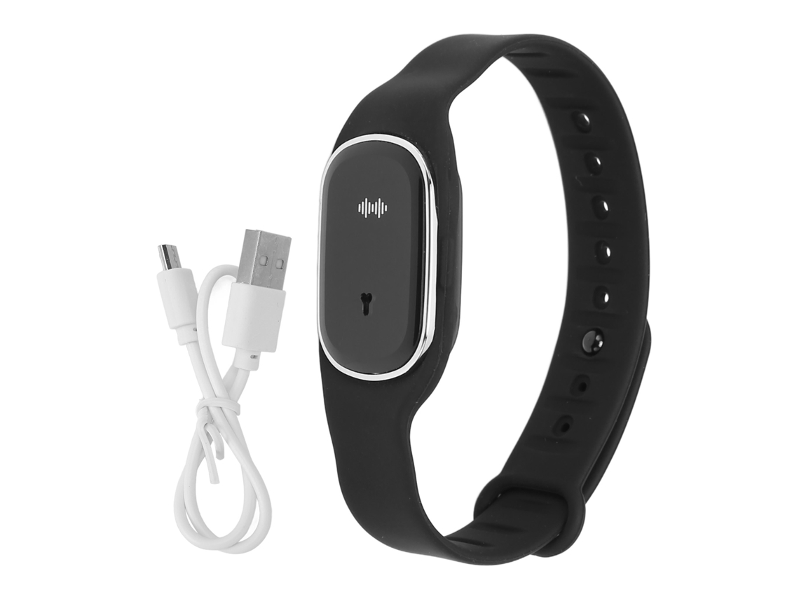 Reloj De Pulsera Eléctrico Portátil Con Usb, Carga Rápida, Batería De Larga Duración, Color Negro.