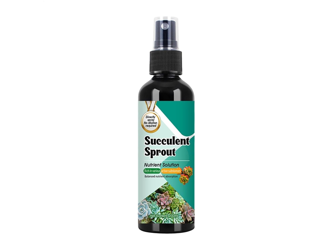 Fertilizante Para Cactus Con Savia Vegetal Potenciador De Germinación Para Suculentas - Spray De Crecimiento De Larga