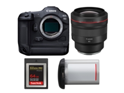 Canon Eos R3 + Rf 85mm F/1.2 L Usm + 1 Sandisk 64gb Extreme Pro Cfexpress Type B + Canon Lp-e19 + Ebook “20 Consejos Para Fotos Que Impactan”