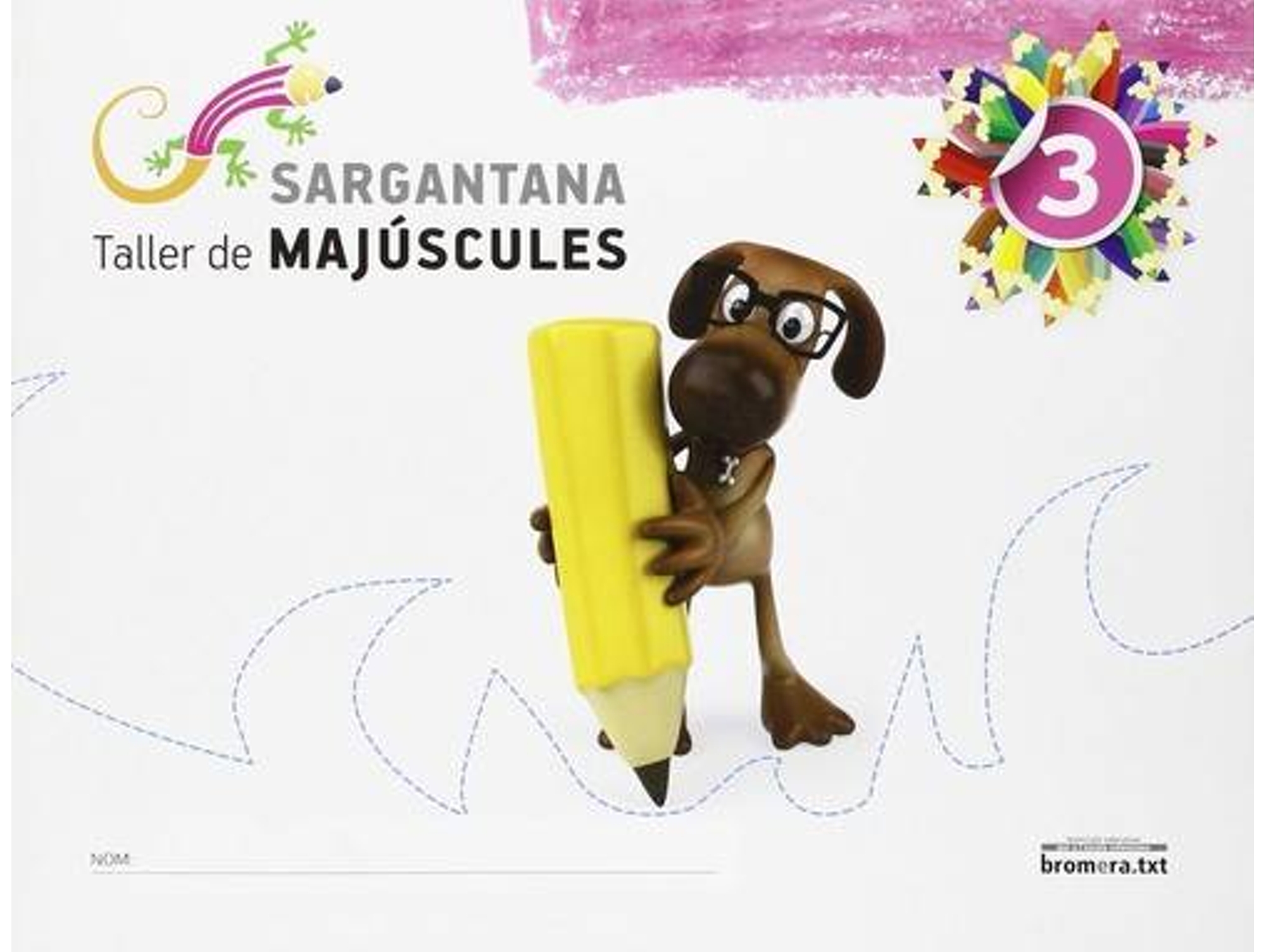 Libro Sargantana 3 (Val) Taller Majuscules (Valenciano)