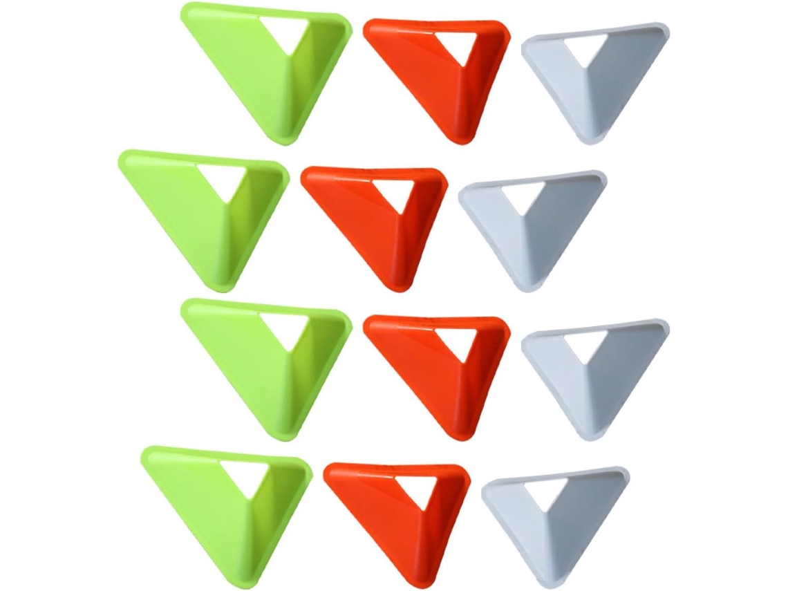 Paquete De 20 Paneles Triangulares Flexibles De Pe, Accesorios Prácticos Para Actividades Al Aire Libre.