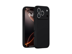 (negro, Iphone 17 Air) Funda De Silicona Líquida Para Iphone, Cobertura Total Sin Huecos, Protección De Botones De Una Sola Pieza.