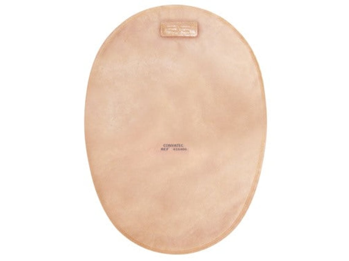 Bolsa opaca Natura Standard de fondo cerrado con ventana de inspección y filtro, 57 mm de diámetro, 30 unidades, Convatec Italia
