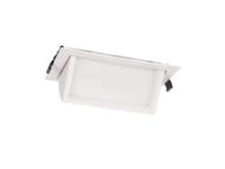 Foco Downlight Direccionable Rectangular LED 46W OSRAM 120 lm/W Blanco No Flicker