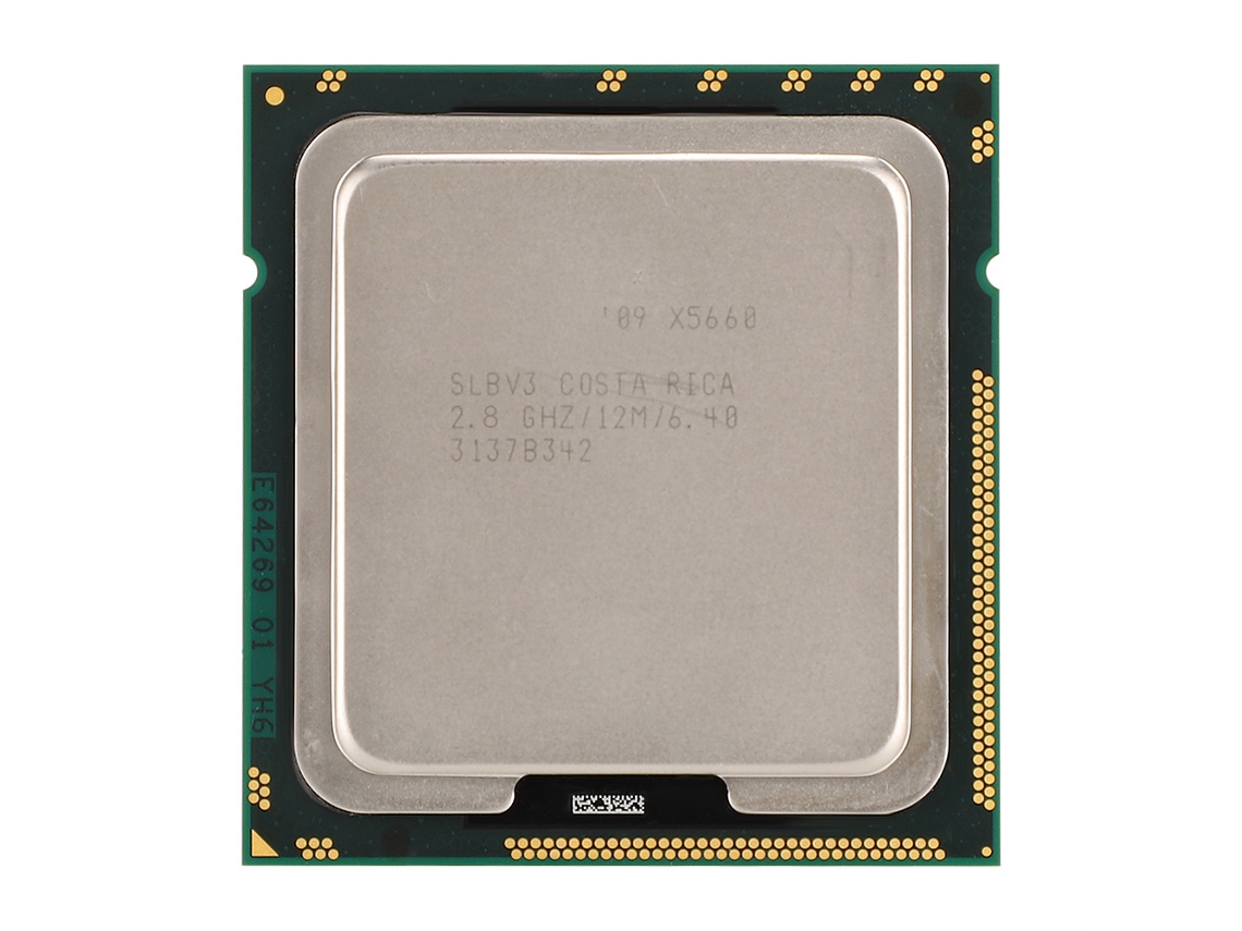 Para El Procesador Cpu Intel Xeon X5660 De Seis Núcleos, 2.8ghz, 12m Cache, Lga1366