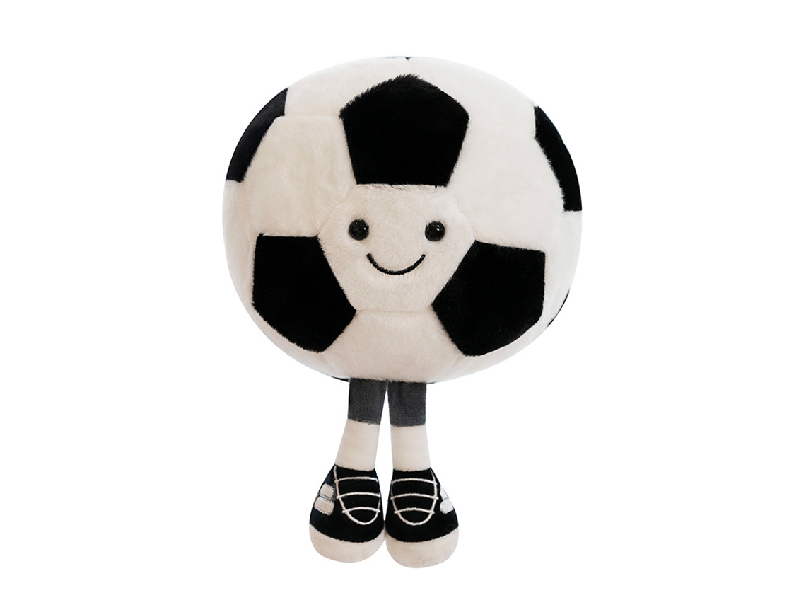 Muñeco de peluche de fútbol de 25 cm, piezas de muñeco de almohada,
