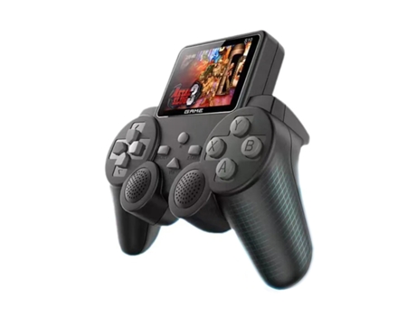 Consola retro portatil con 520 videojuegos retro KLACK Retrovision S10 con mando adicional para dos jugadores