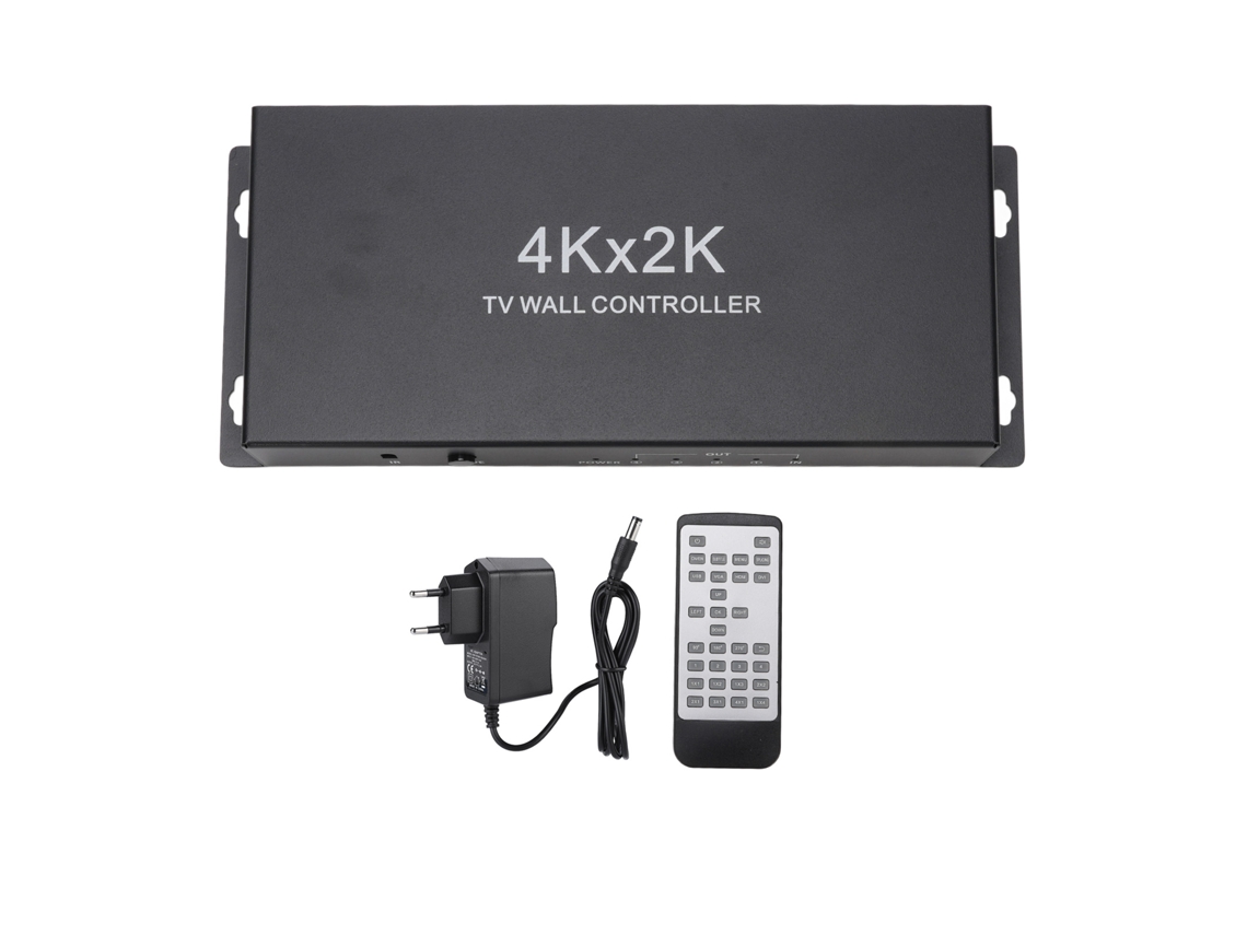 Yncm-controlador De Pared De Vídeo 2x2 4k Splicer Plugue Eu