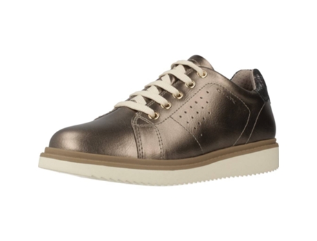 Zapatos de Niños GEOX Thymar Piel Sintética Dorado (32)