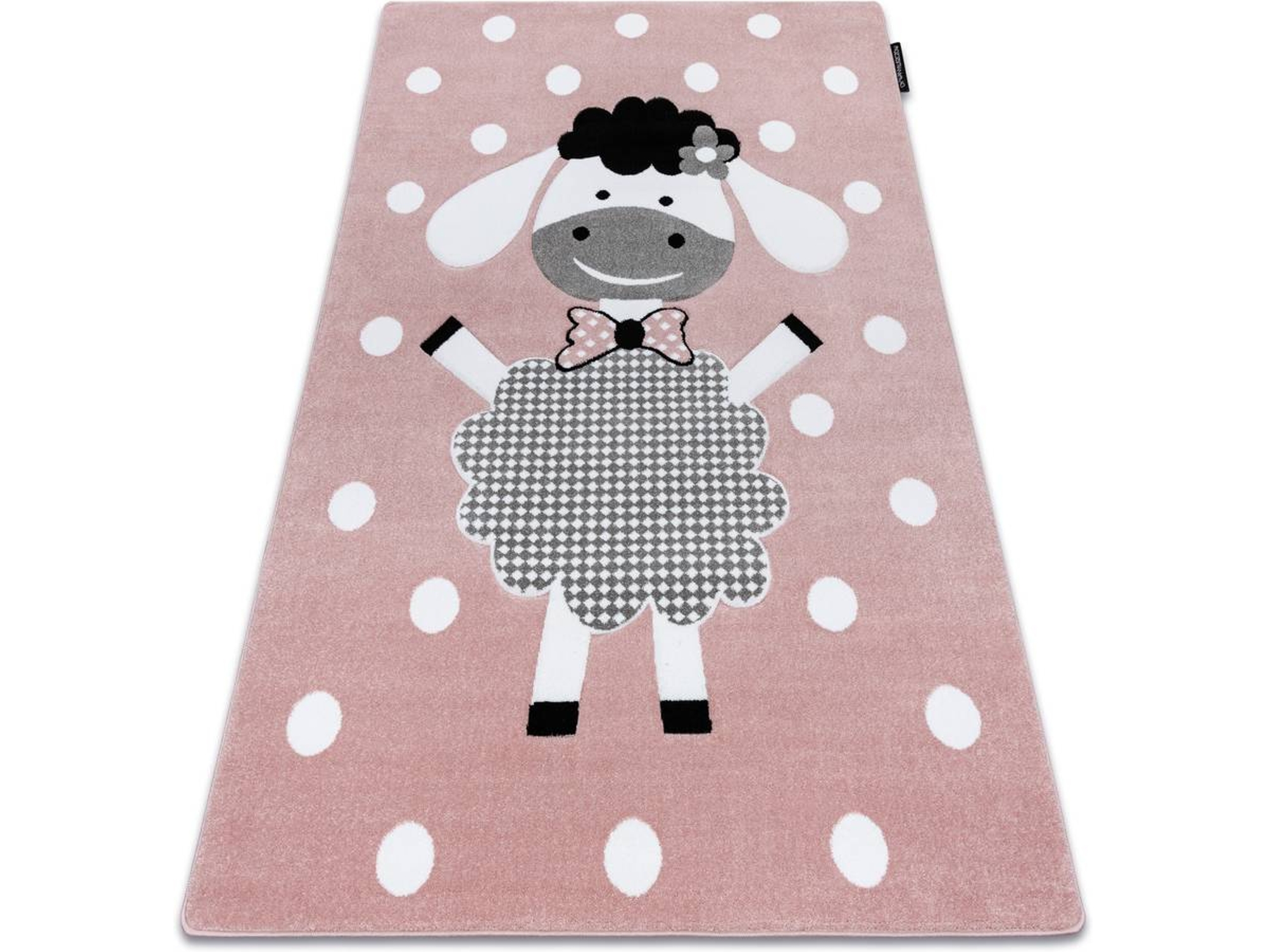 Alfombra DYWANY LUSZCZOW Petit Dolly (Rosa - 180 x 270 cm - Polipropileno)