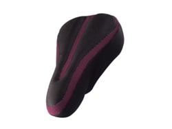 Cojín Para Asiento De Bicicleta, Transpirable, Antideslizante, Cómodo, Para Ciclismo, Color Rojo