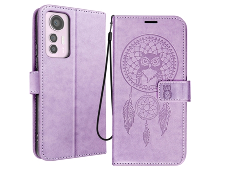 Funda Folio para Xiaomi Xiaomi 12 Lite AVIZAR Piel Morado