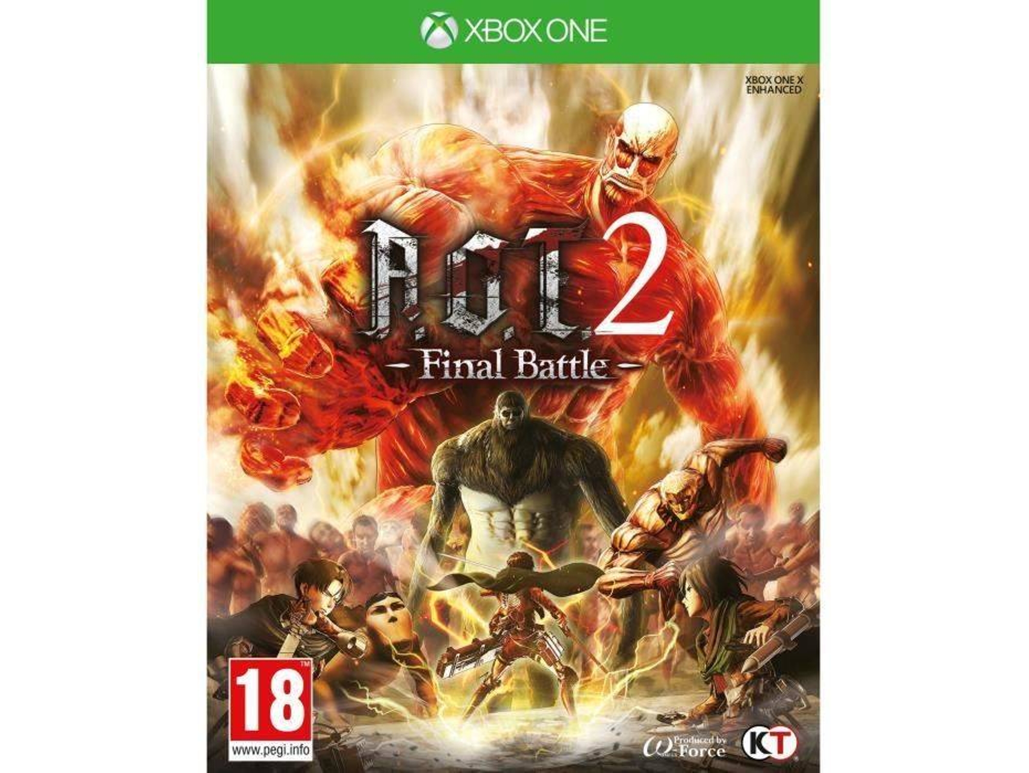 Juego Xbox One Attack on Titan 2: Final Battle