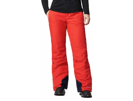 Pantalones para Mujer COLUMBIA Bugaboo Omni Heat Naranja para Esquí (L)