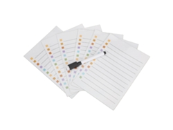 Etiqueta Adhesiva Reutilizable Y Lavable Para Pizarra Blanca, Ideal Para Tareas Y Planificación Diaria.
