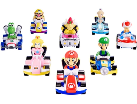 Coche HOT WHEELS Mario Kart (Edad Mínima: 3 Años - 14 x 3,5 x 16,5 cm - Artículo Surtido)