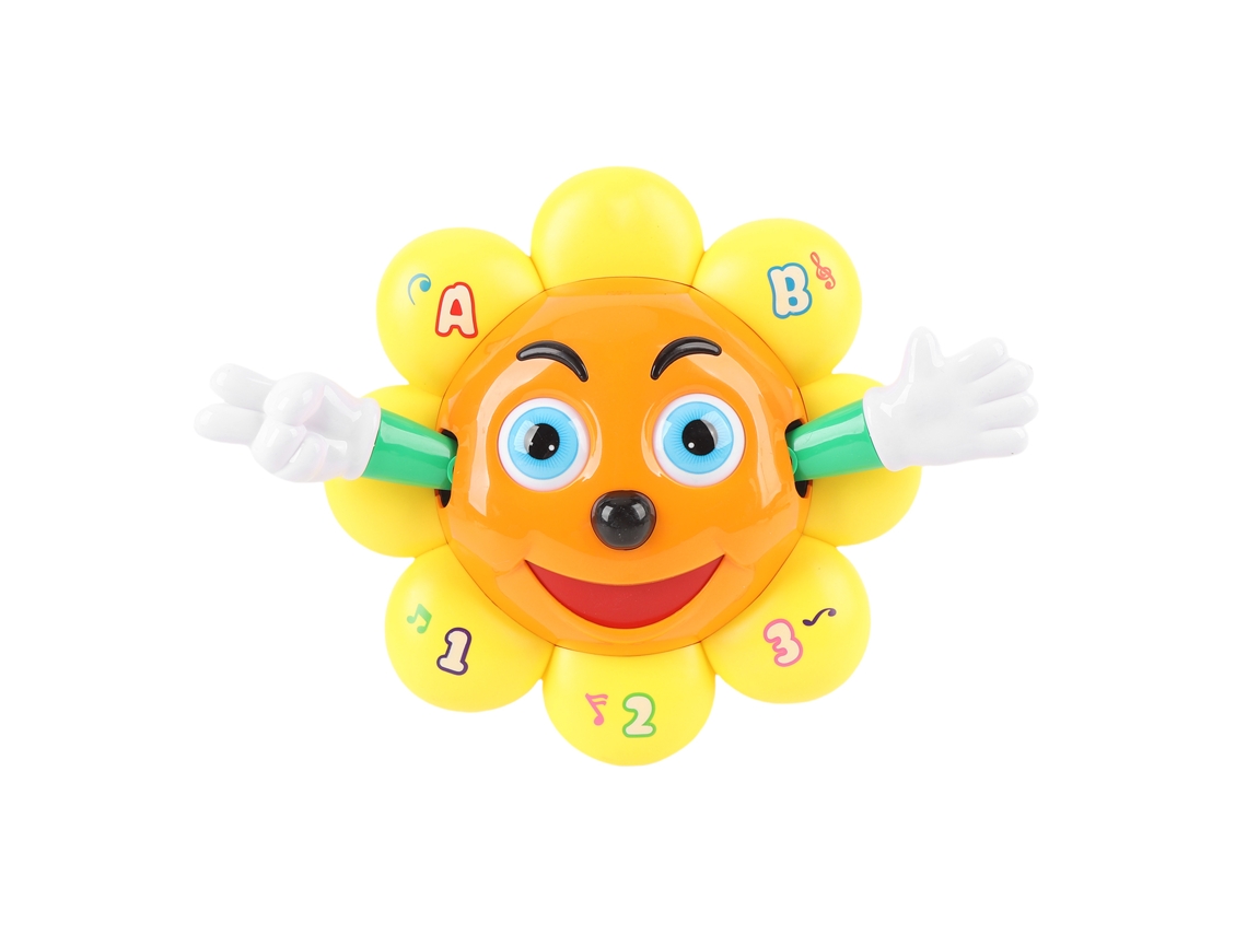 -juguete Girasol Para Niños Con Luz Y Música Giratorio Multifuncional Eléctrico Infantil Para Hogar