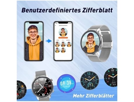 Smartwatch YIZHOOD YIZ1089 Negro