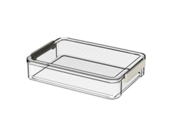 Caja De Almacenamiento Transparente Tamaño A4 Para Documentos, Revistas, Fotos, Organizador, Pet, Duradera.